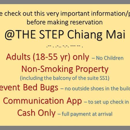 מלון The Step Chiang Mai (Adults Only) מראה חיצוני תמונה